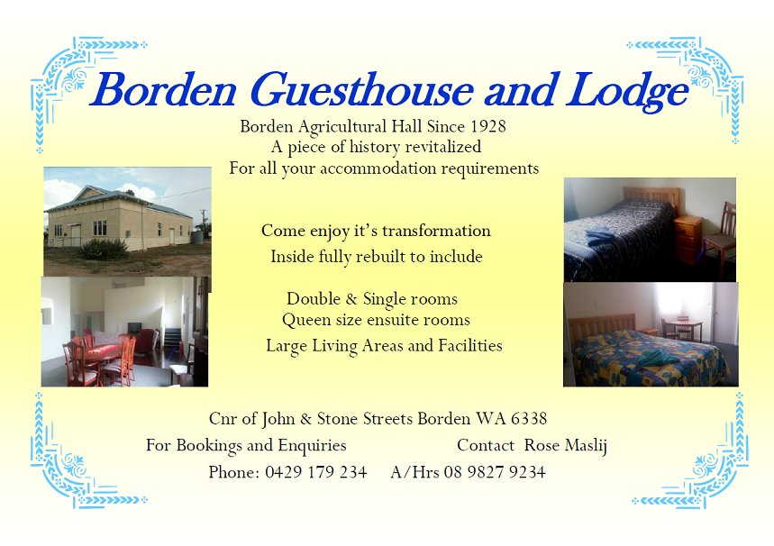 Borden Guesthouse and Lodge