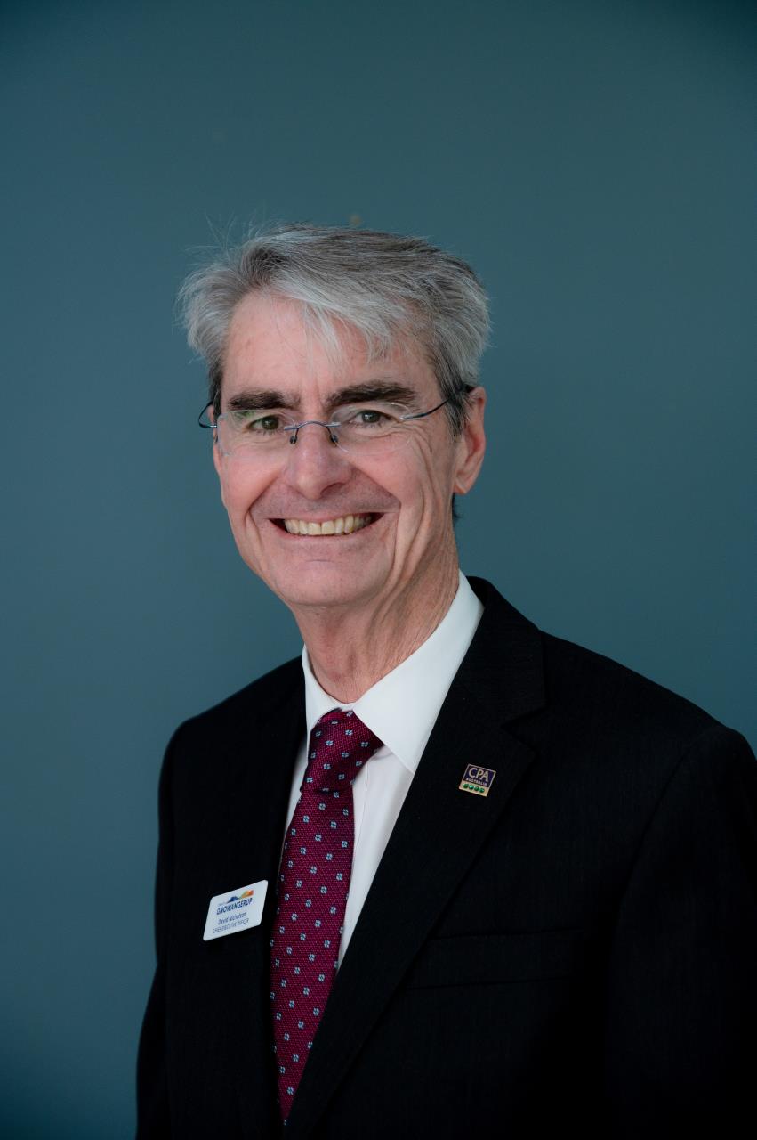 Portrait of CEO David Nicholson