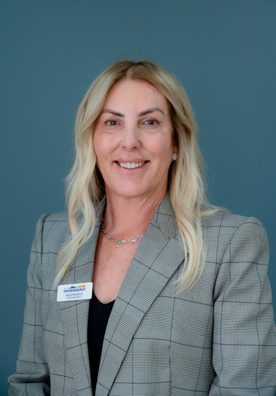 Portrait of Cr Kate O'Keeffe