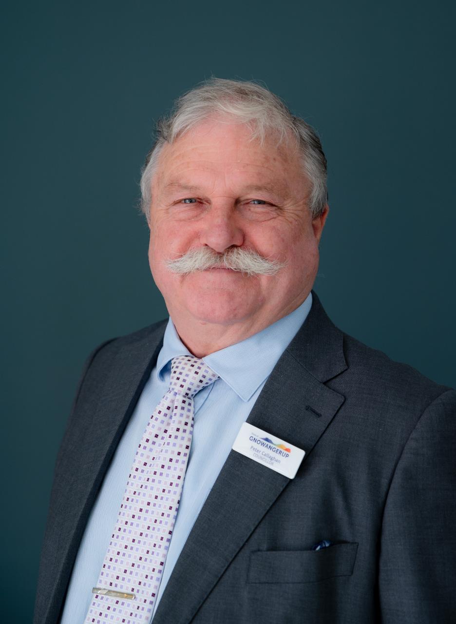 Portrait of Cr Peter Callaghan