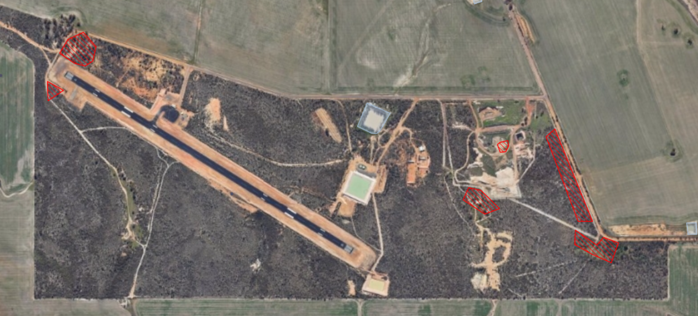 Map of Gnowangerup refuse site
