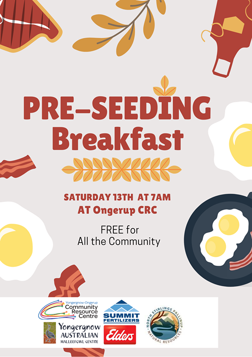 Ongerup Pre-Seeding Breakfast
