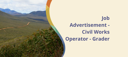 Job Advertisement - Civil Works Operator - Grader