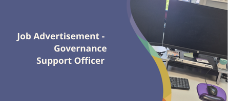 Job Advertisement - Governance Support Officer
