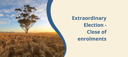 Local Government Extraordinary Election 26 March 2026 - Close of Enrolments