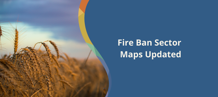 Updated fire ban sector maps