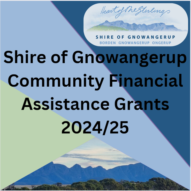 Community Financial Assistance Grants 2024/25